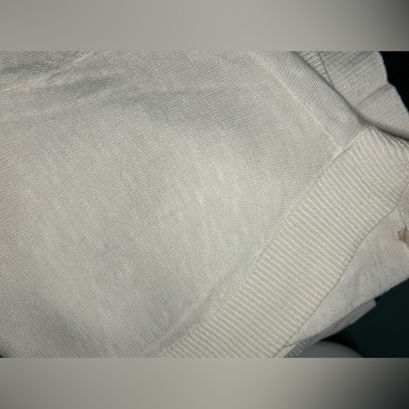 New in Bag Soft Surroundings White Women's Sweater - Picture 3 of 3